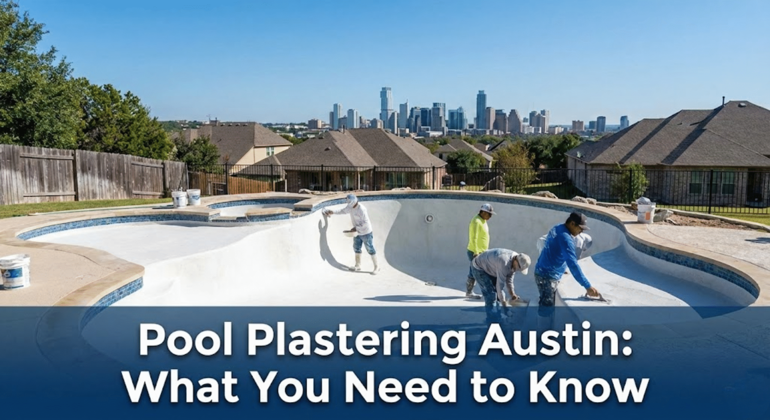 Pool Plastering Austin: What You Need to Know