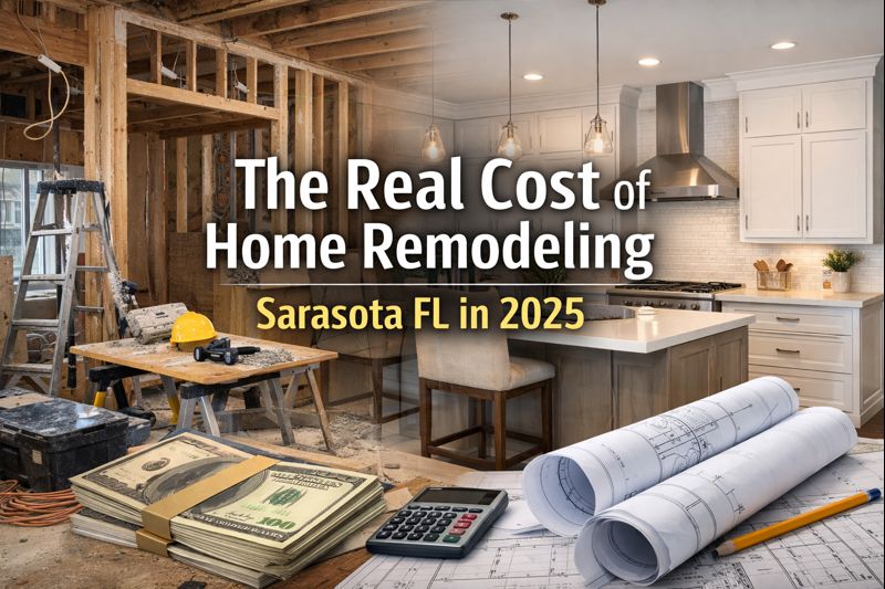 The Real Cost of Home Remodeling Sarasota FL in 2025