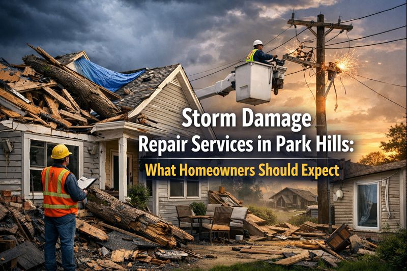 Storm Damage Repair Services in Park Hills: What Homeowners Should Expect