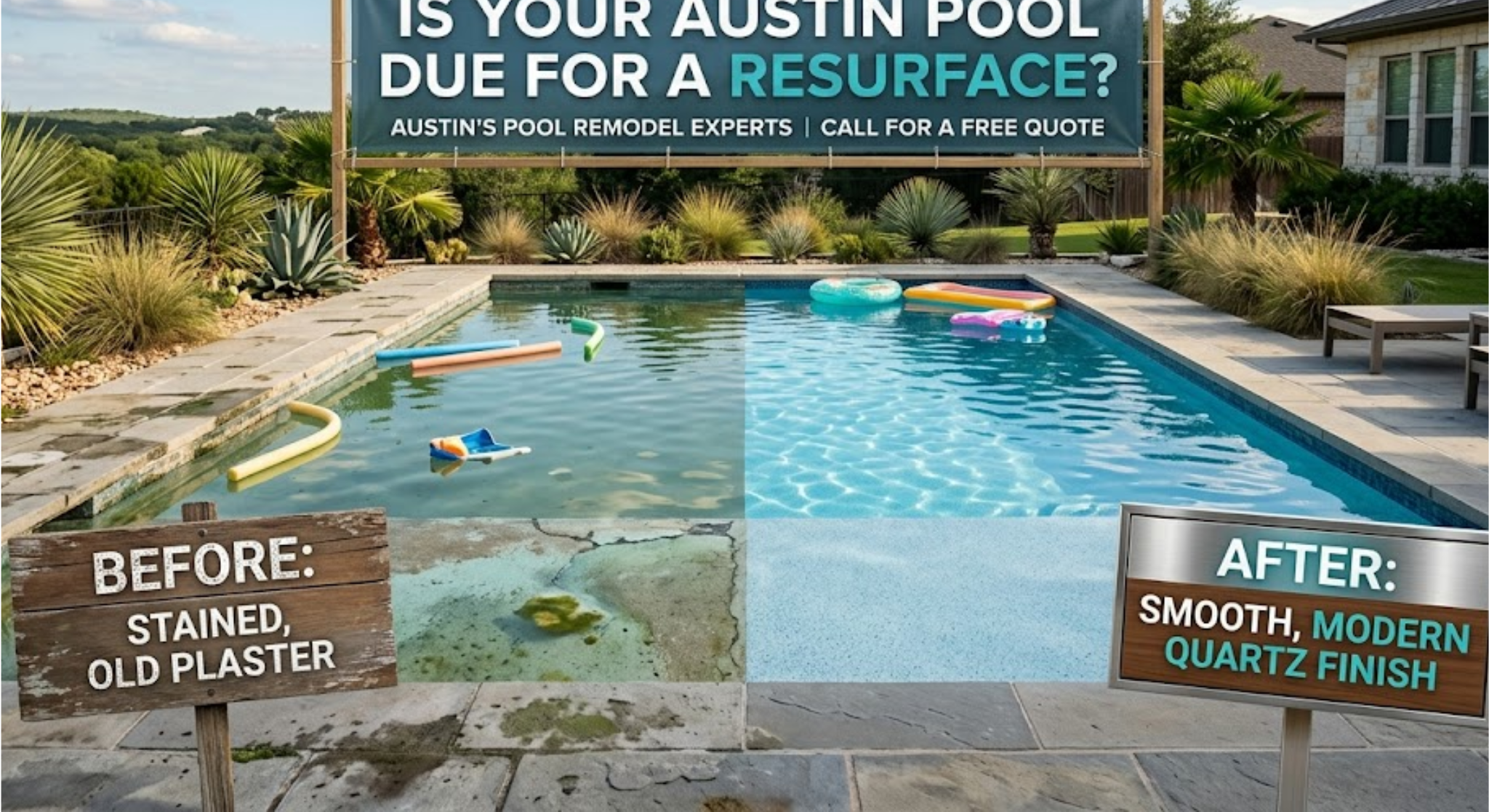 Is Your Austin Pool Due for a Resurface?