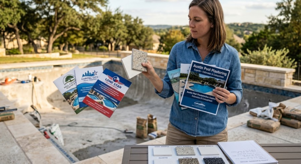 Comparing Pool Plastering Companies in Austin
