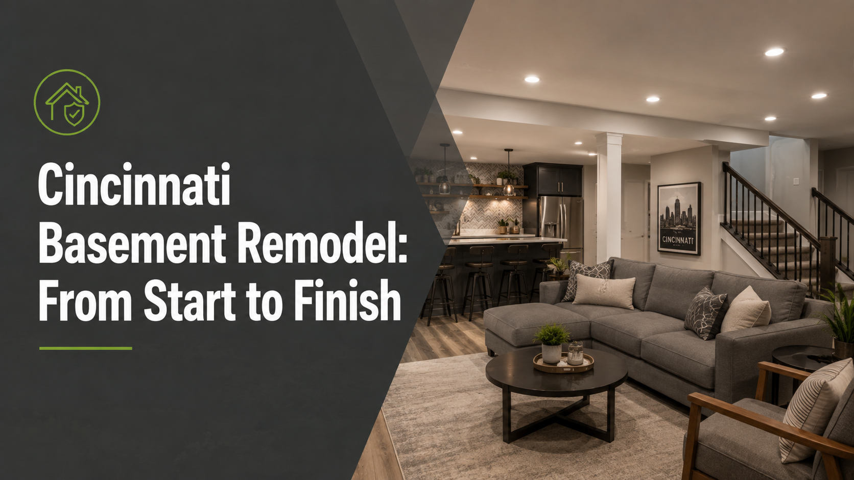 Cincinnati basement remodel
